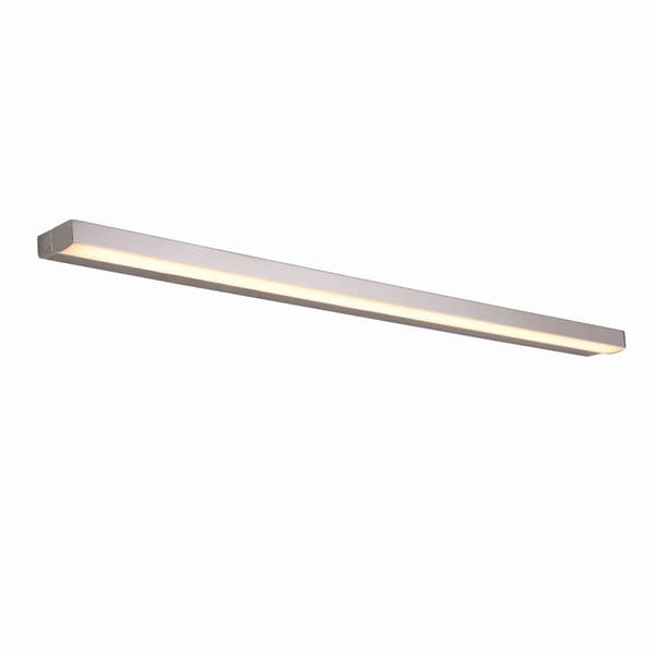 Moderne badeværelsesvæglampe 3000K forkromet lineær LED 10W TRIO Maxlight