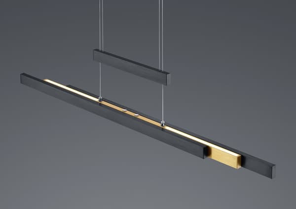 LED pendellampe TRAJAN sort Trio 375310502