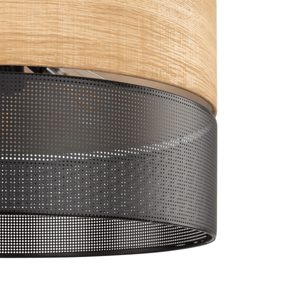 TK-Lighting 4798 sort træ pendel til bord