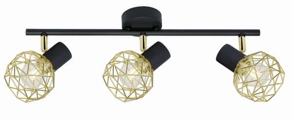 Candellux ACROBAT 93-66640 loftlampe sort
