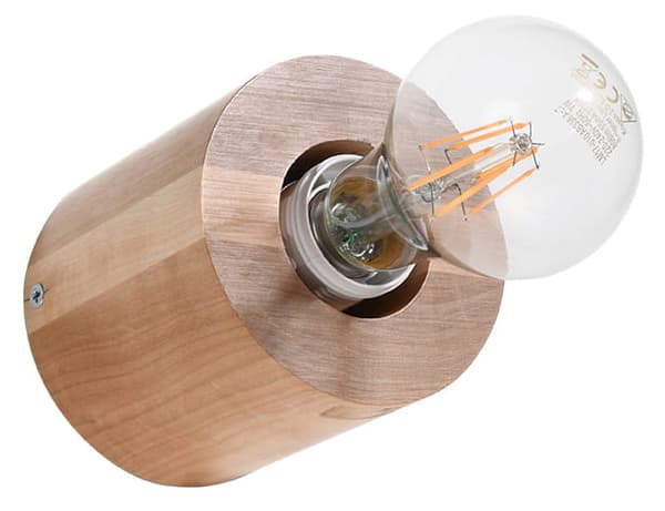 SALGADO-seinävalaisin, luonnonpuu, Sollux Lighting SL.0673