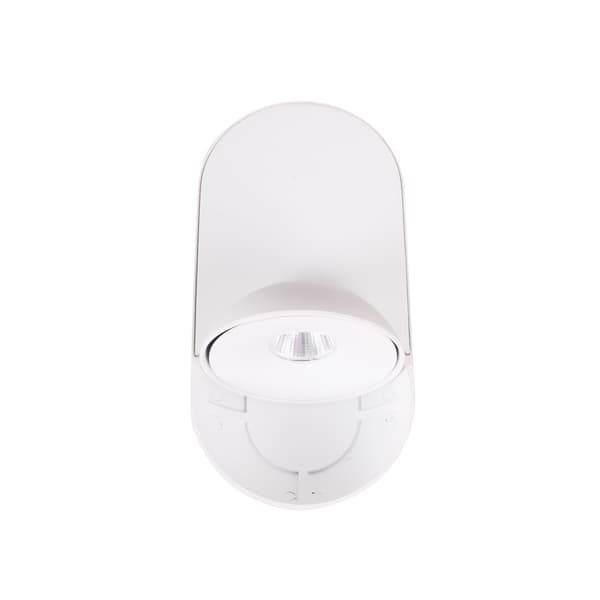 Loftspot moderne bevægelig oval hvid LED 10W VECTOR Maxlight