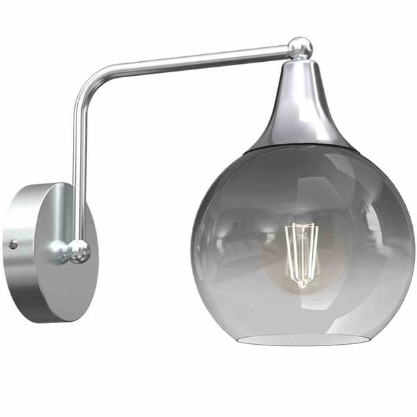 Seinävalaisin LED Milagro MONTE MLP8319 hopea