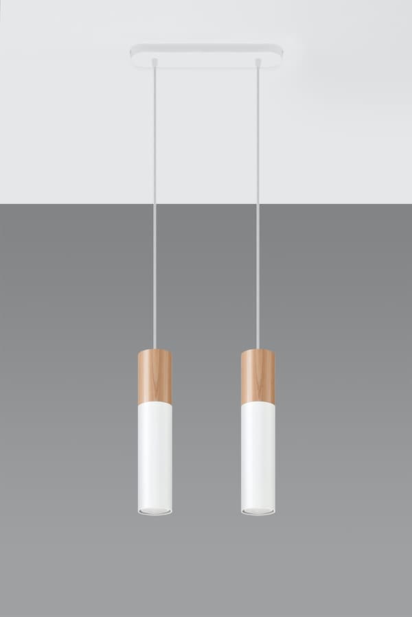 PABLO 2 vit taklampa Sollux Lighting SL.0629