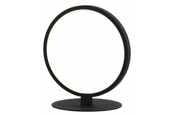 Bordlampe moderne sort Ring Ragi LED 8W REA534601-02 Reality