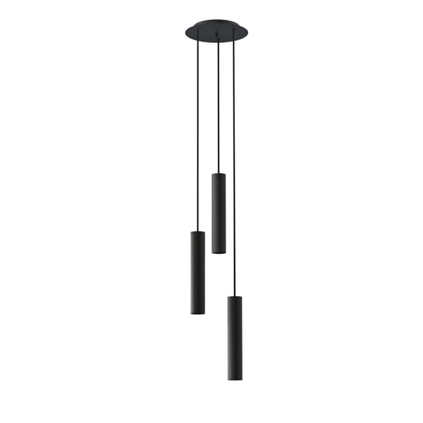 Pendellampe lysekrone Nowodvorski BATON 7856 stål, sort