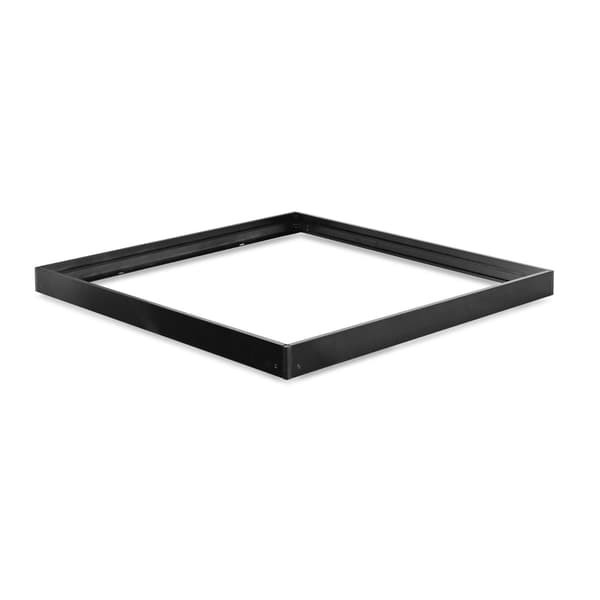 Overflademonteringsramme til 60x60 kassettepaneler sort Panel Videx