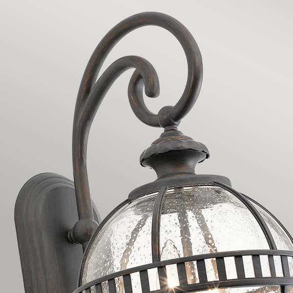 Halleron Kichler ulkoseinävalaisin, pronssi, E14 40W
