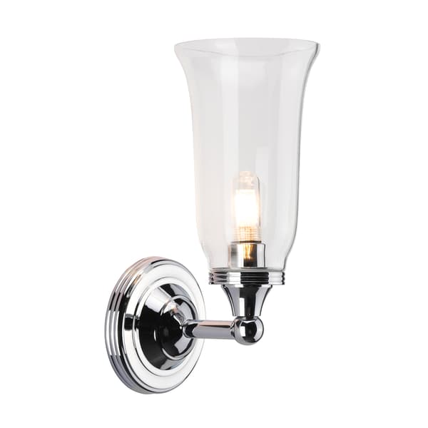 Badeværelsesvæglampe krom 30 cm Austen 1xG9 3W Elstead