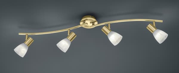 Takspotlight LEVISTO guld Trio 871010408