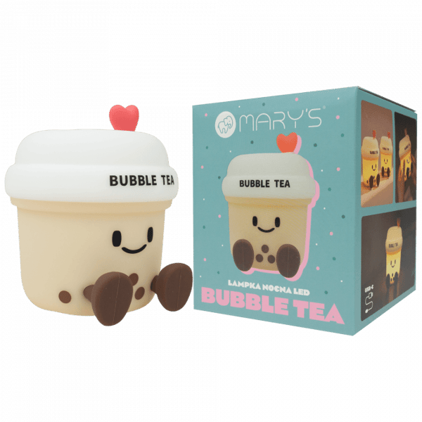 Trådløs natlampe til børn, beige bubble tea LED 2W Mary's