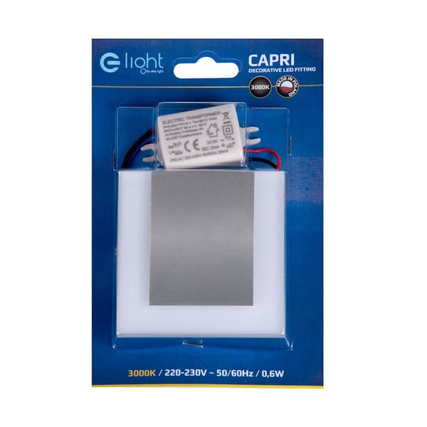 Trappbelysning 1x0.6W LED CAPRI EKS4413 Eko-Light