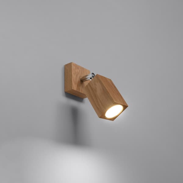 Væglampe BAMBU eg Pure Lume model PU.1035