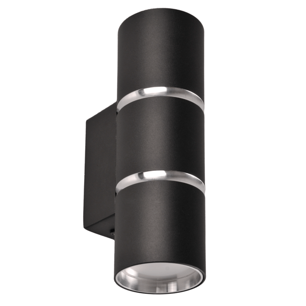 Væglampe sort rør 2xGU10 BAMBOO 324344 Polux
