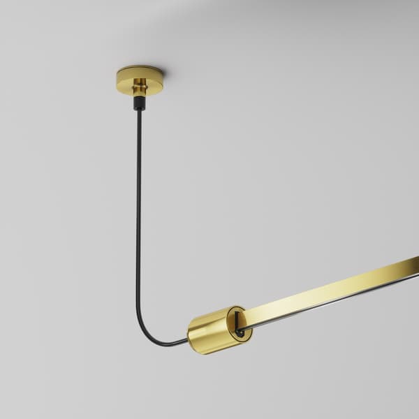 Loftmontering med sideindgang i messing FLARITY Maytoni Technical
