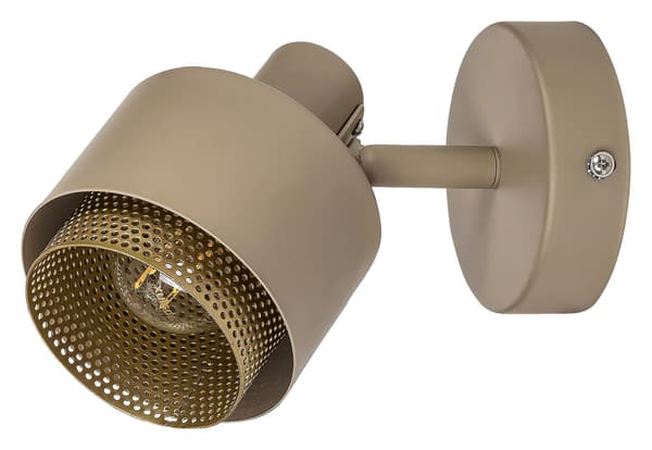 Moderne væglampe E14 lysebrun Fedora 3547 Rabalux