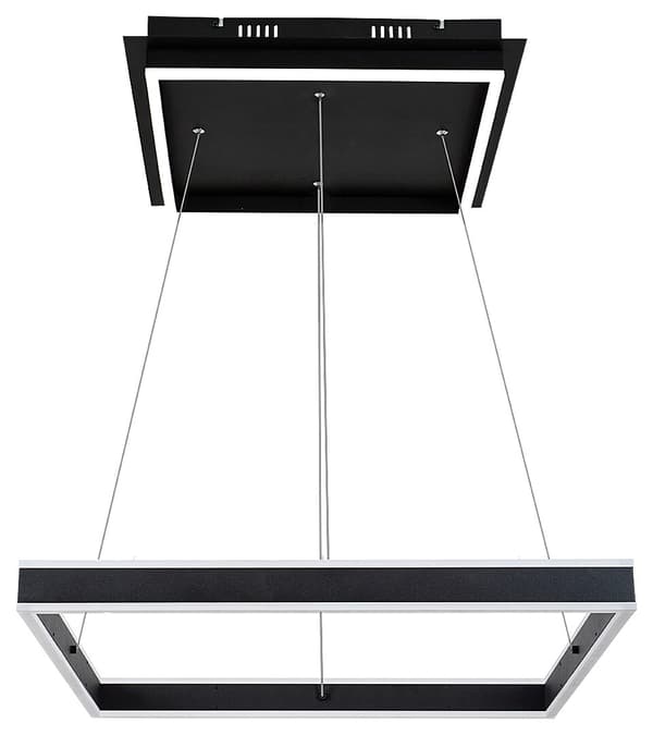 LED pendellampe 60W mat sort 3085 Quadro Rabalux