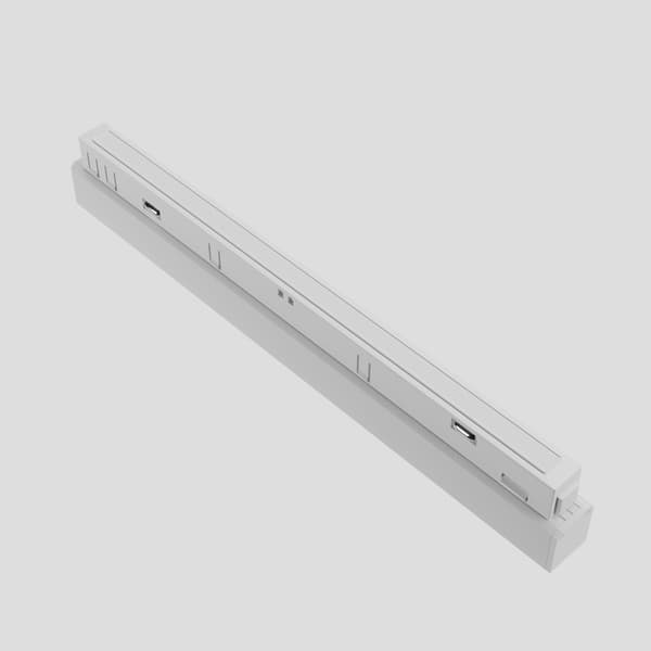 Vit linjär LED-spårlampa 12W BASIS Maytoni Technical