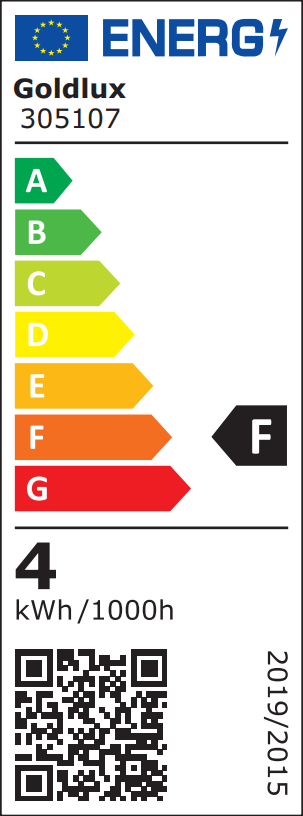 LED-filamenttilamppu C35 E14 400lm Platinum 305107 Polux