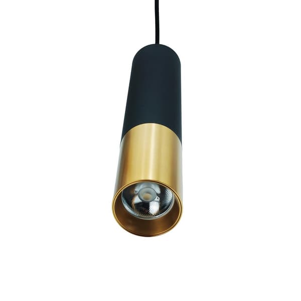 Sort og guld pendellampe GU10 Circus ID-6029 Idealed