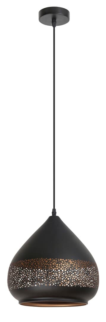 Pendellampe E27 1x40W sort 2278 Kaia Rabalux