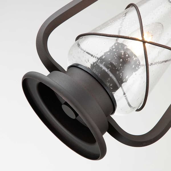 Udendørs pendellampe Gammel bronze E27 60W Miners Elstead