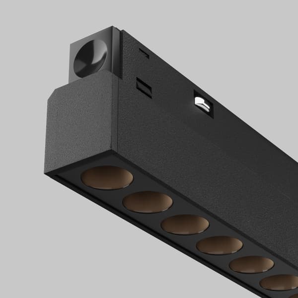 Sort lineær LED-skinnespot 24W POINTS Maytoni Technical