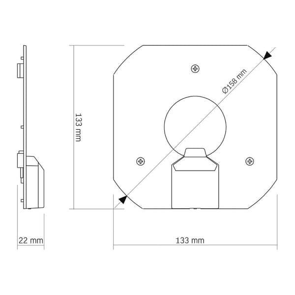 LED-modulindsats 20W skrueklemmer variabel farve 2700lm Videx