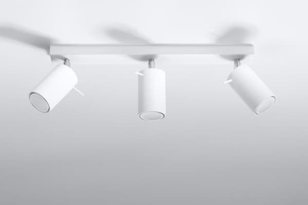 Kattovalaisin RING 3 Valkoinen Sollux Lighting SL.0089
