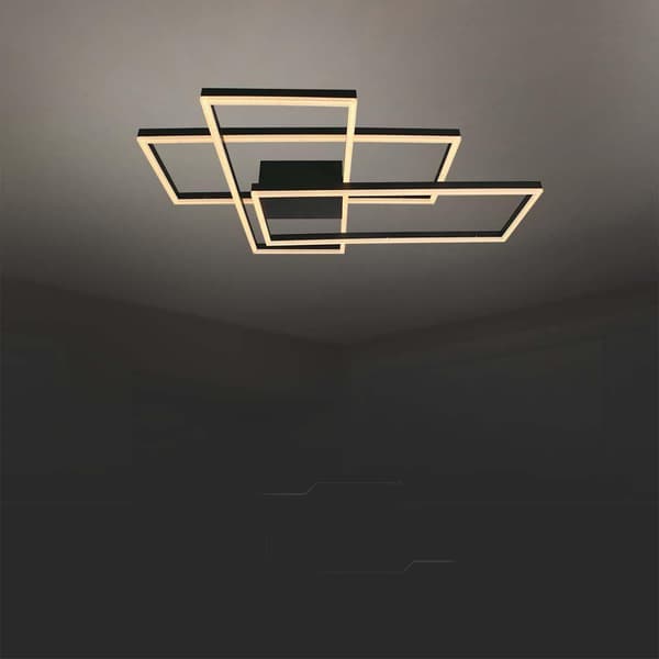 Dæmpbar LED loftlampe sort 3000K V-TAC VT-7926-15347