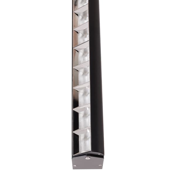 Loftlampe moderne sort lineær LED 15W FLEX Maxlight