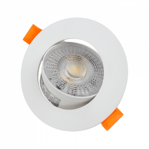 Infälld LED-spotlight 3W/5W/7W CCT vit rund Ecolight