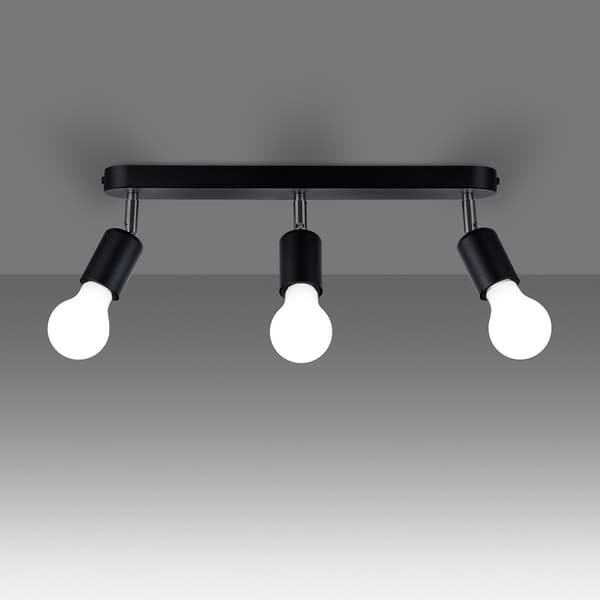 Pure Lume BIRKEN sort rør loftlampe PU.1122