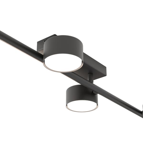 Loft loft loft sort pind 4xGX53 12W BET Emibig