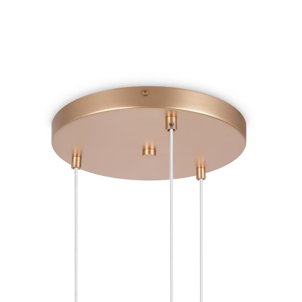 Pendellampe hvide runde skærme Basic form Maytoni MOD321PL-03G1
