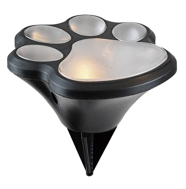 Dekorative solcelle LED havelamper 0.06W Wigry sort 77001 Rabalux