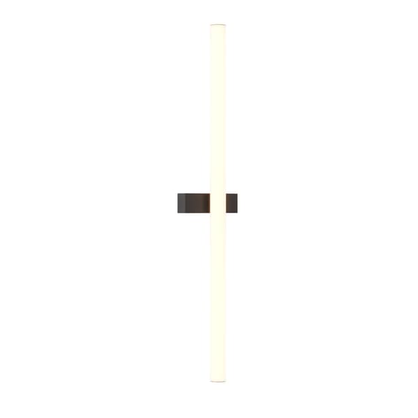 Moderni musta seinävalaisin 90 cm LED-valoputki 18W THORA Maxlight