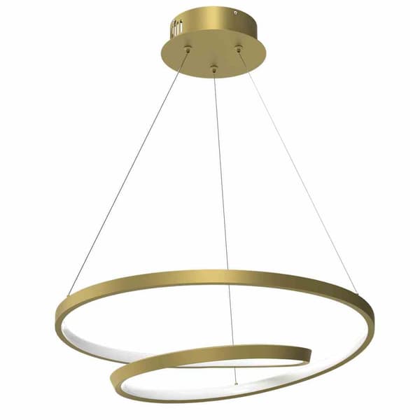 Guld LED pendellampe LUCERO Milagro ML7950