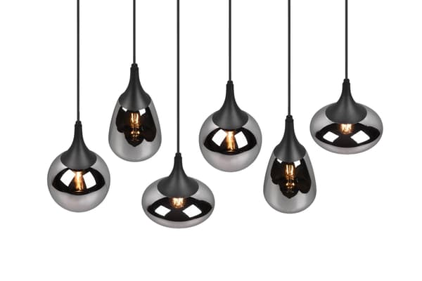 Lysekrone LUMINA sort Trio 317000632