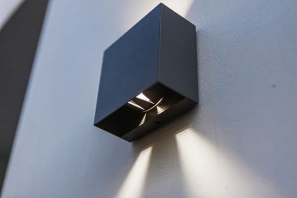 Facade væglampe udendørs GEMINI BEAMS antracit Lutec 5104005118