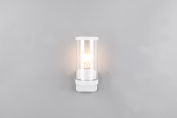 Modern vit utomhusvägglampa E27 28W BONITO RL