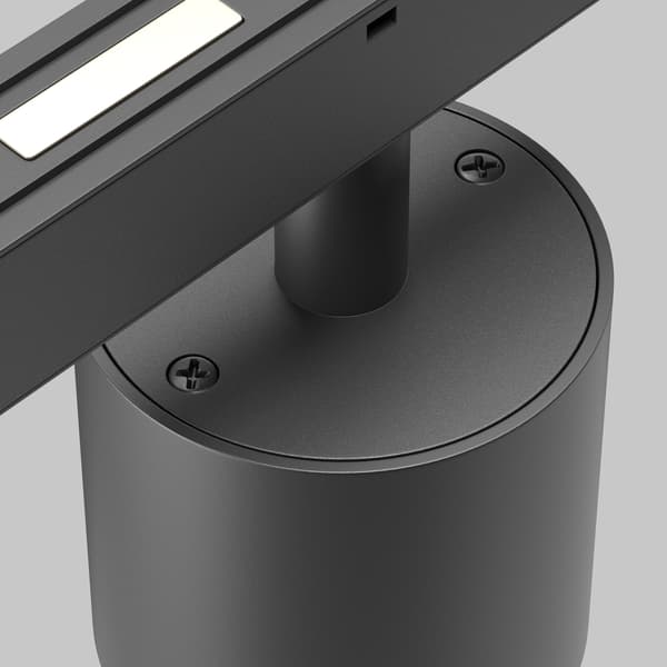 Sort magnetisk skinnespot LED 7W ALFA S Maytoni Technical