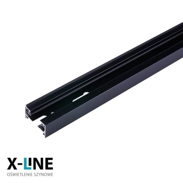 1-faset skinne sort 1m X-Line DPM