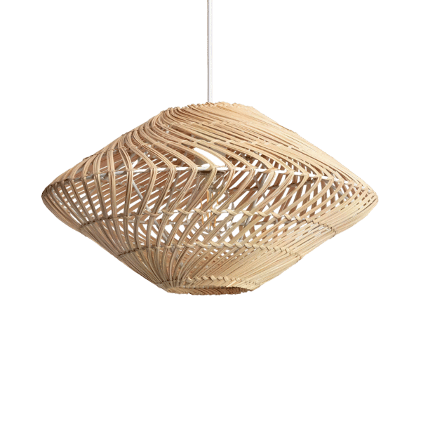 Boho Rattan Pendellampe Abruzzo Giorgia 50cm E27