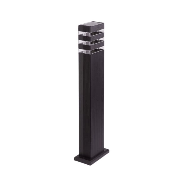 Havelampe 60 cm 1xGU10 IP44 aluminium sort Ecolight EC79421