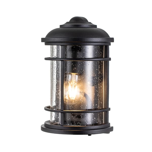 Ulkoseinävalaisin musta E27 60W Lighthouse Feiss