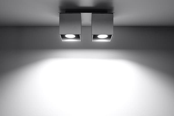 Spot QUAD 2 Harmaa Sollux Lighting SL.0064