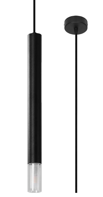 WEZYR 1 sort pendellampe Sollux Lighting model SL.0960