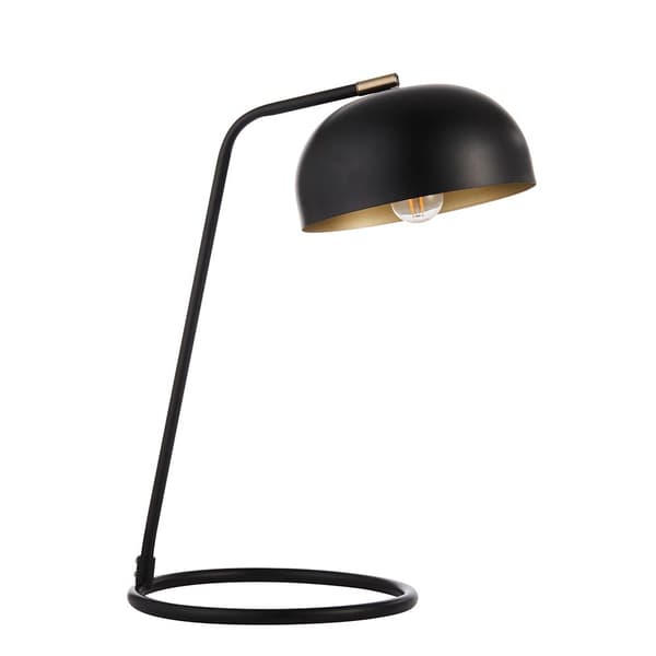 Industriel bordlampe sort mat ringfod 1xE14 7W BRAIR NEW Endon