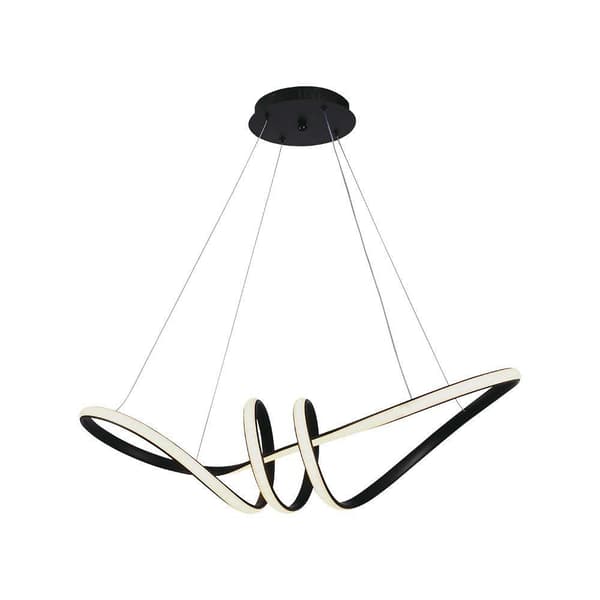 V-TAC VT-7798-8010 LED lineær pendellampe 3000K sort